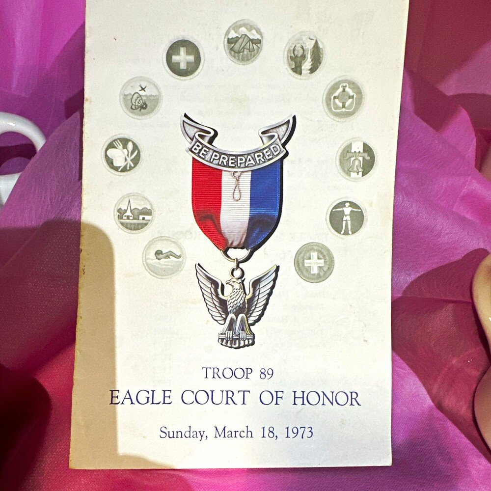 Boy Scouts Troop 89 Eagle Court of Honor Program March 18, 1973